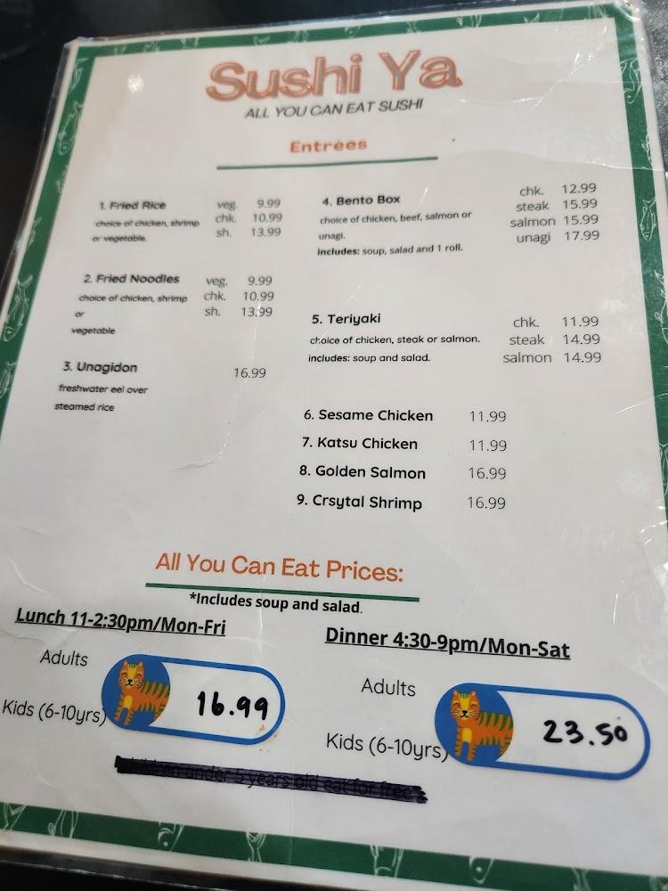 Sushi Ya Boise Menu image 3