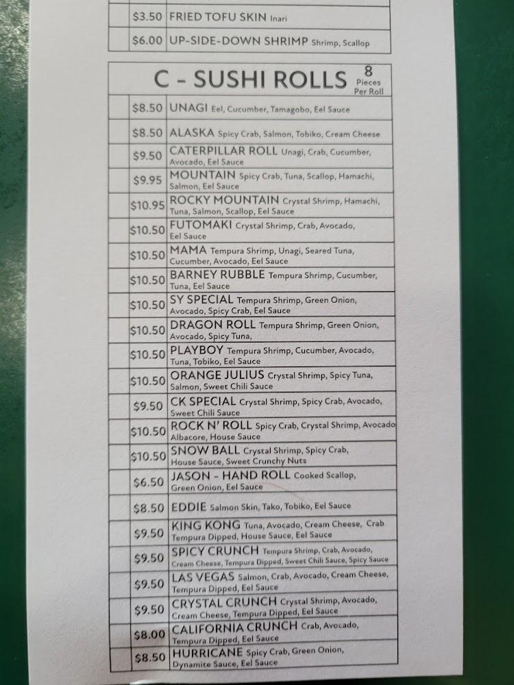 Sushi Ya Boise Menu image 4